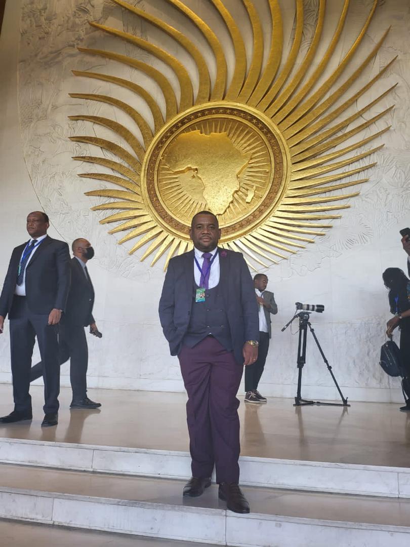 Amb. Roll Ngomat, At The 2023 World Summit of African Heads of States
